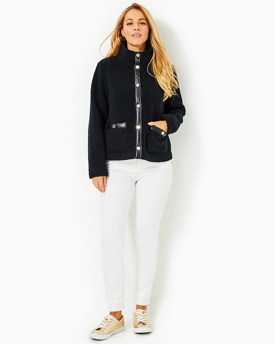 Lilly pulitzer velour online jacket