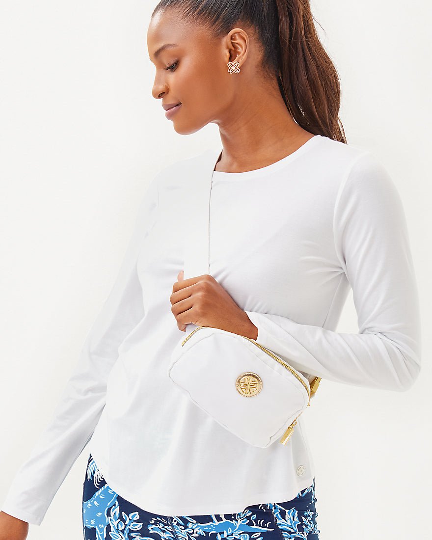 Jeanie Belt Bag - Resort White