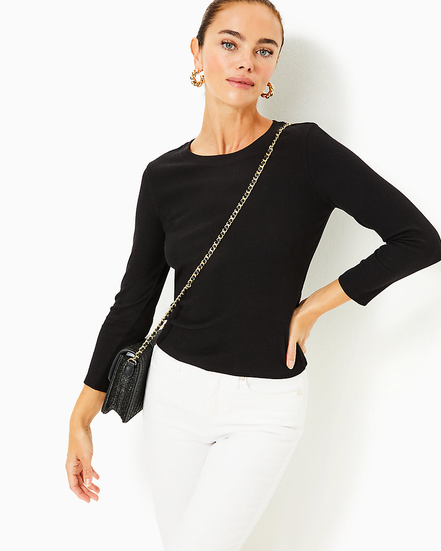 Alans Knit Top - Noir - 5