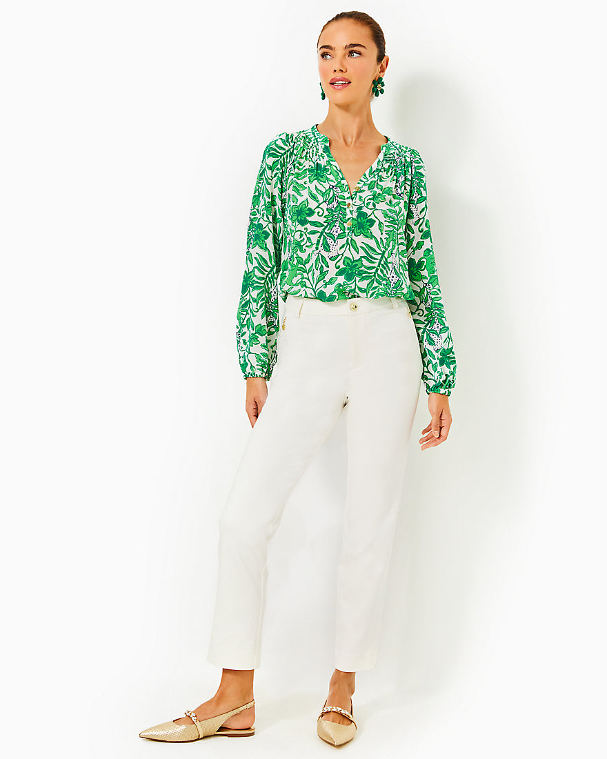 Ana High Rise Pant - Coconut