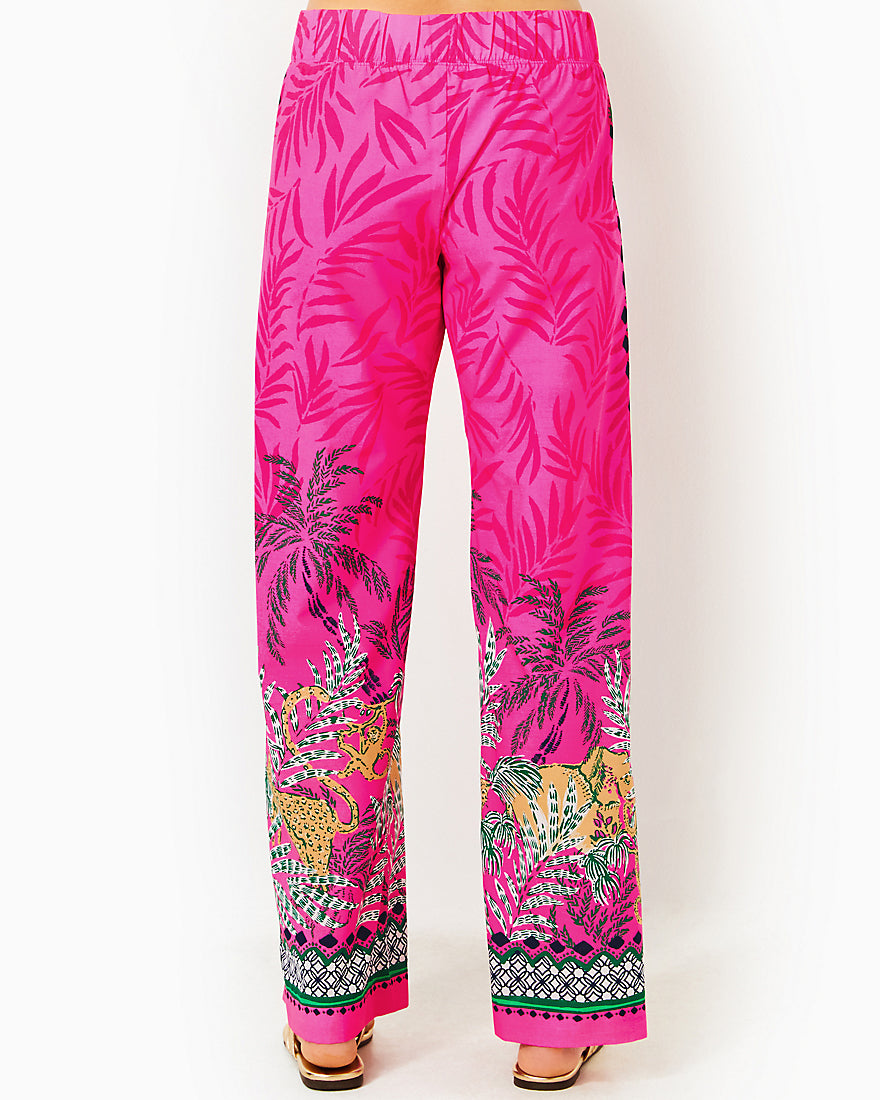 Bal Harbour Palazzo Pant - Multi Wild Side