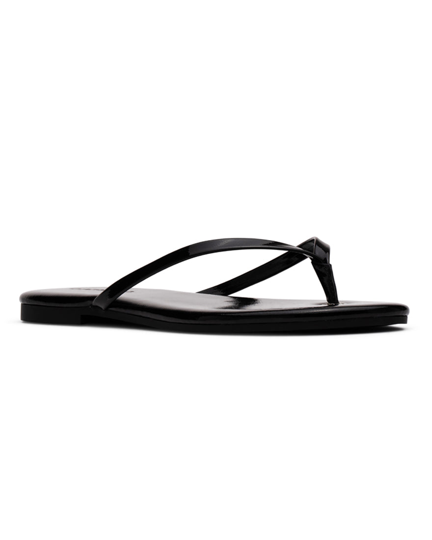 Beachbae Flat Sandal - Black - 1