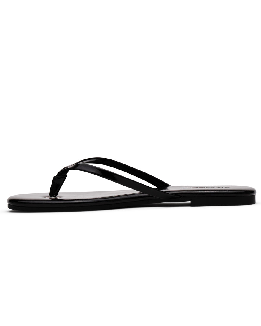 Beachbae Flat Sandal - Black - 8