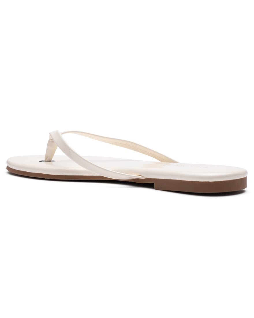 Beachbae Flat Sandal - Creme - 14