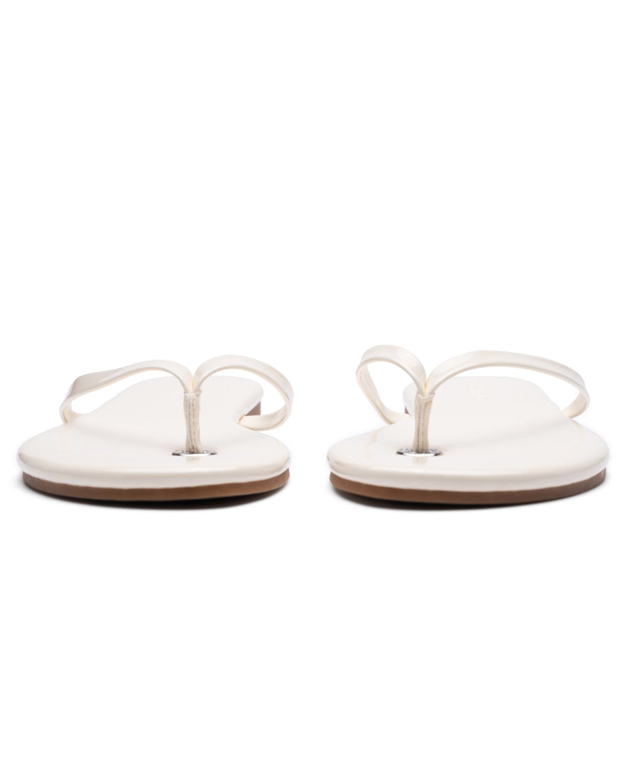 Beachbae Flat Sandal - Creme - 17