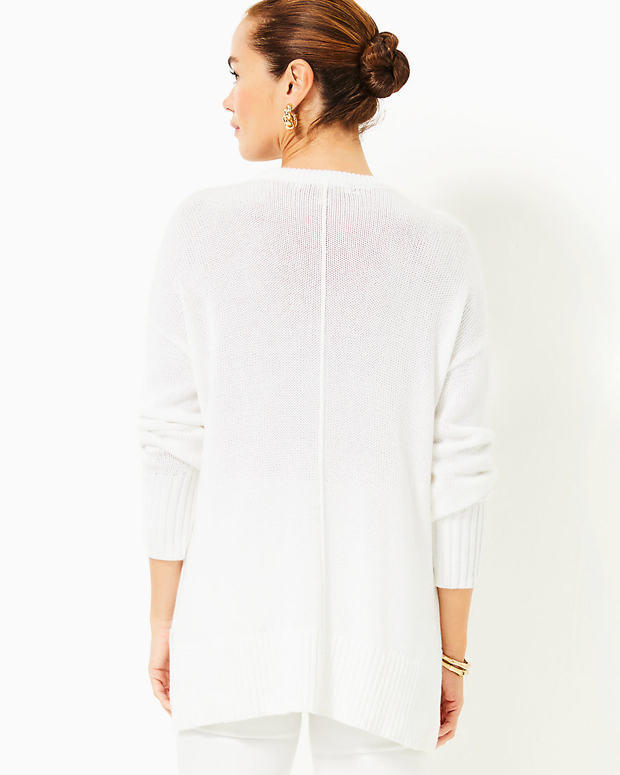 Bedford Sweater - Resort White - 6