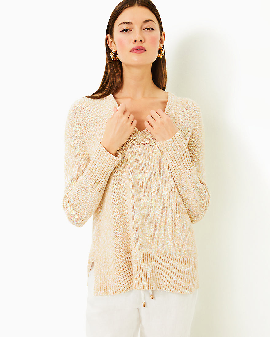 Bedford Sweater - Wicker Tan Marl - 9