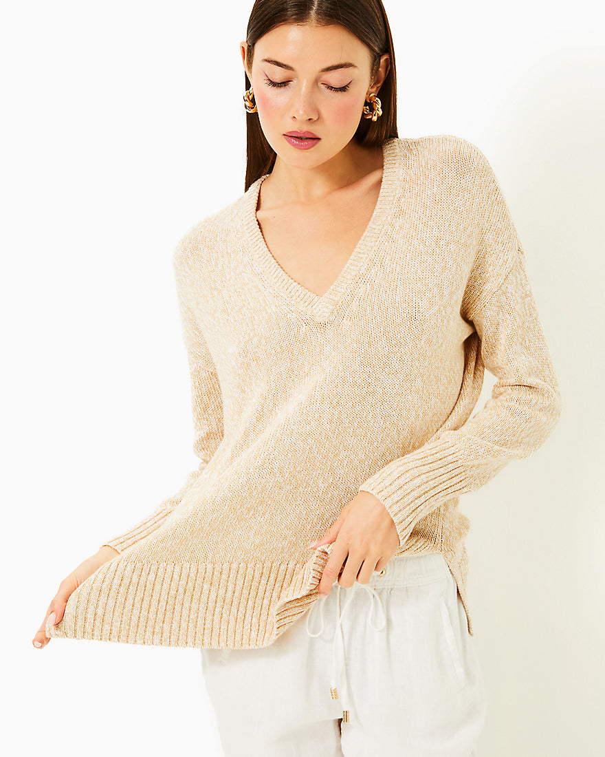 Bedford Sweater - Wicker Tan Marl - 11