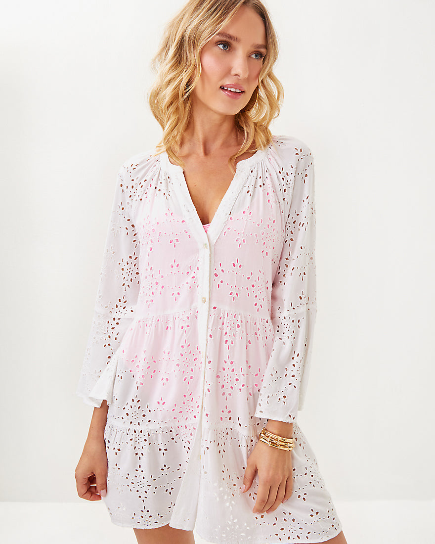 Brailey Eyelet Coverup