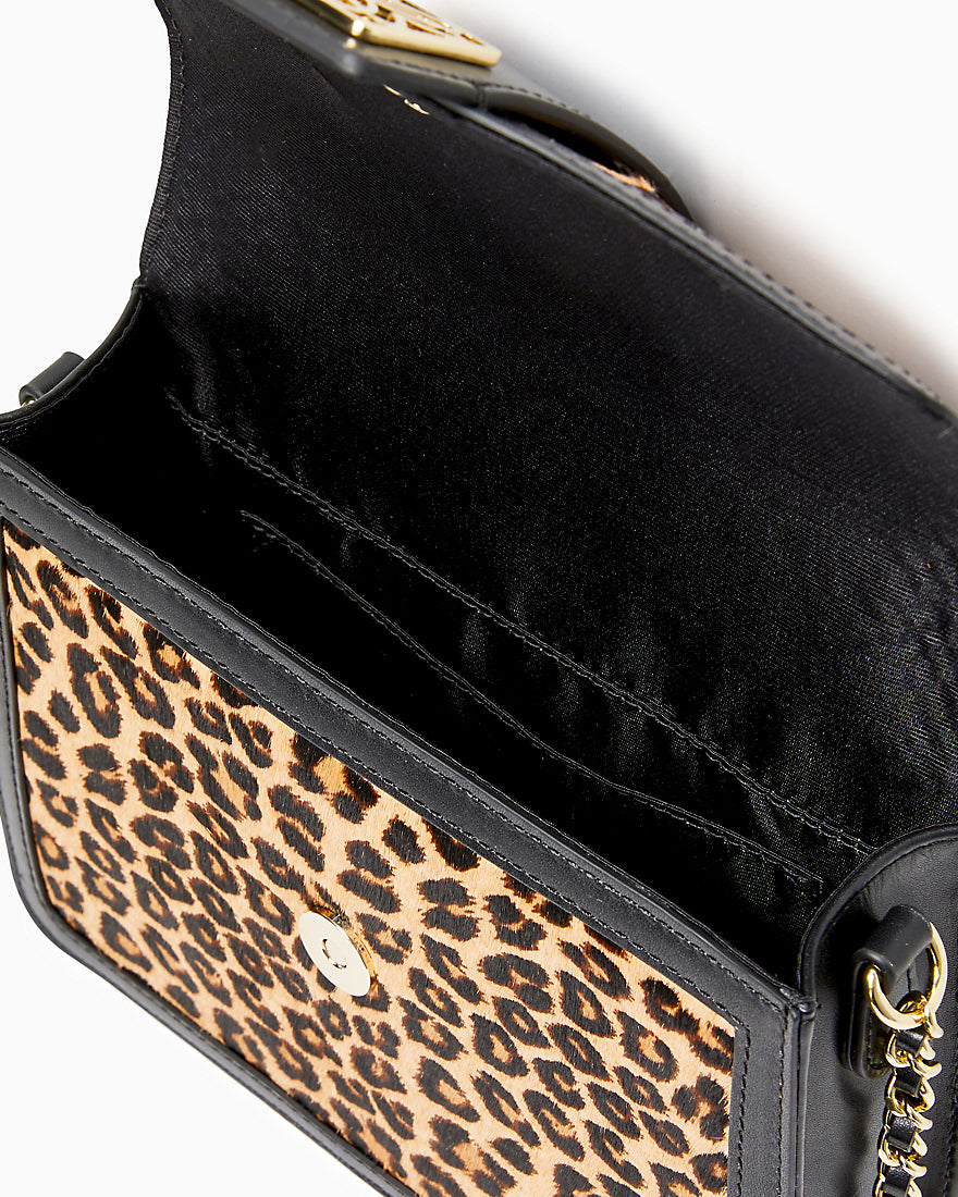 Dobson Crossbody - Multi Leopard Haircalf - 2