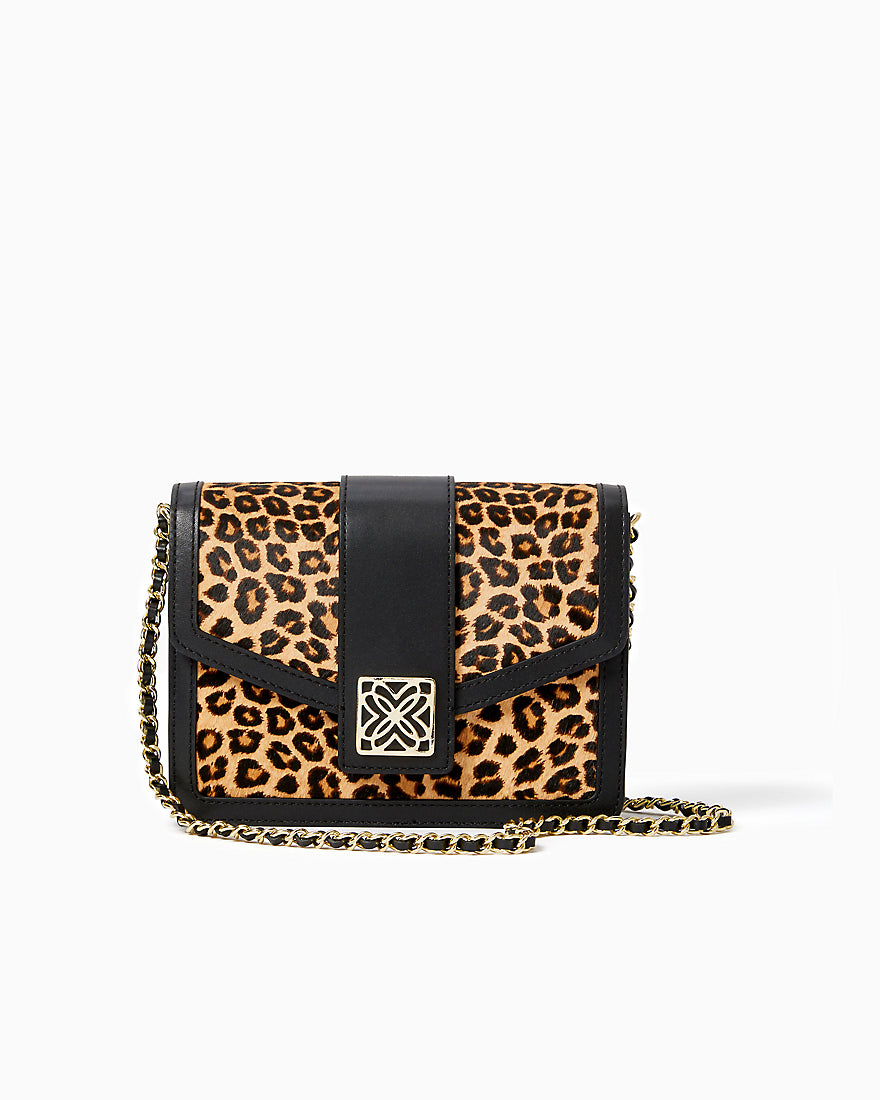 Dobson Crossbody - Multi Leopard Haircalf - 5