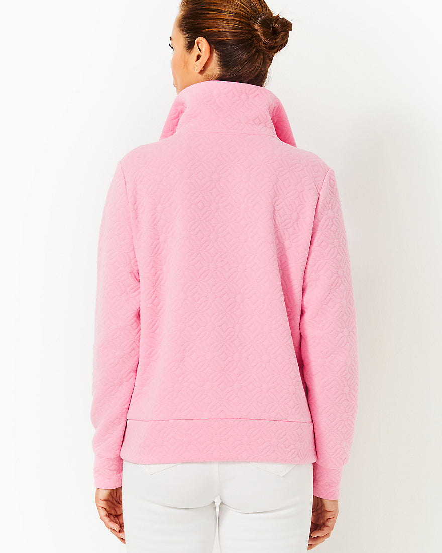 Eleni Pullover - Conch Shell Pink Butterfly