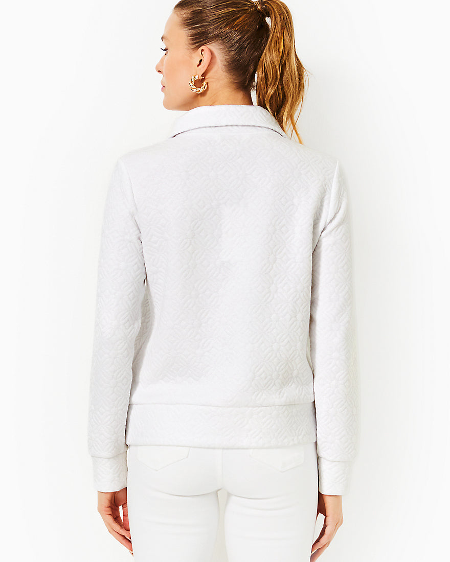 Eleni Pullover - Resort White Butterfly