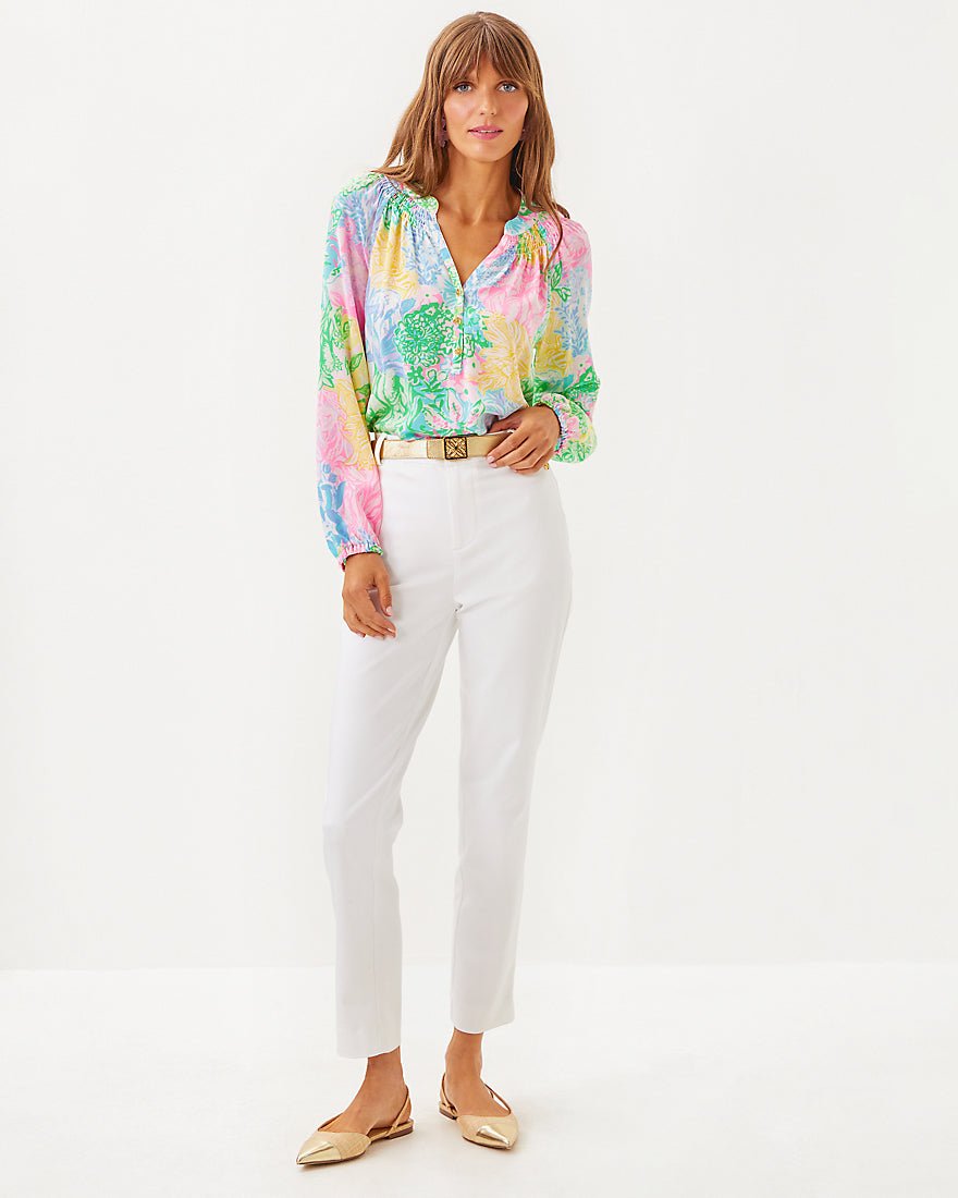 Elsa Top - Multi Bright Delight Patch