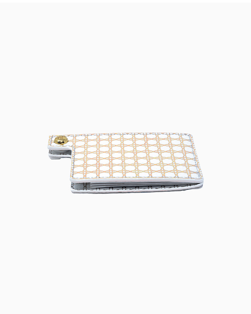 Expandable Phone Pocket - Gold Caning - 3