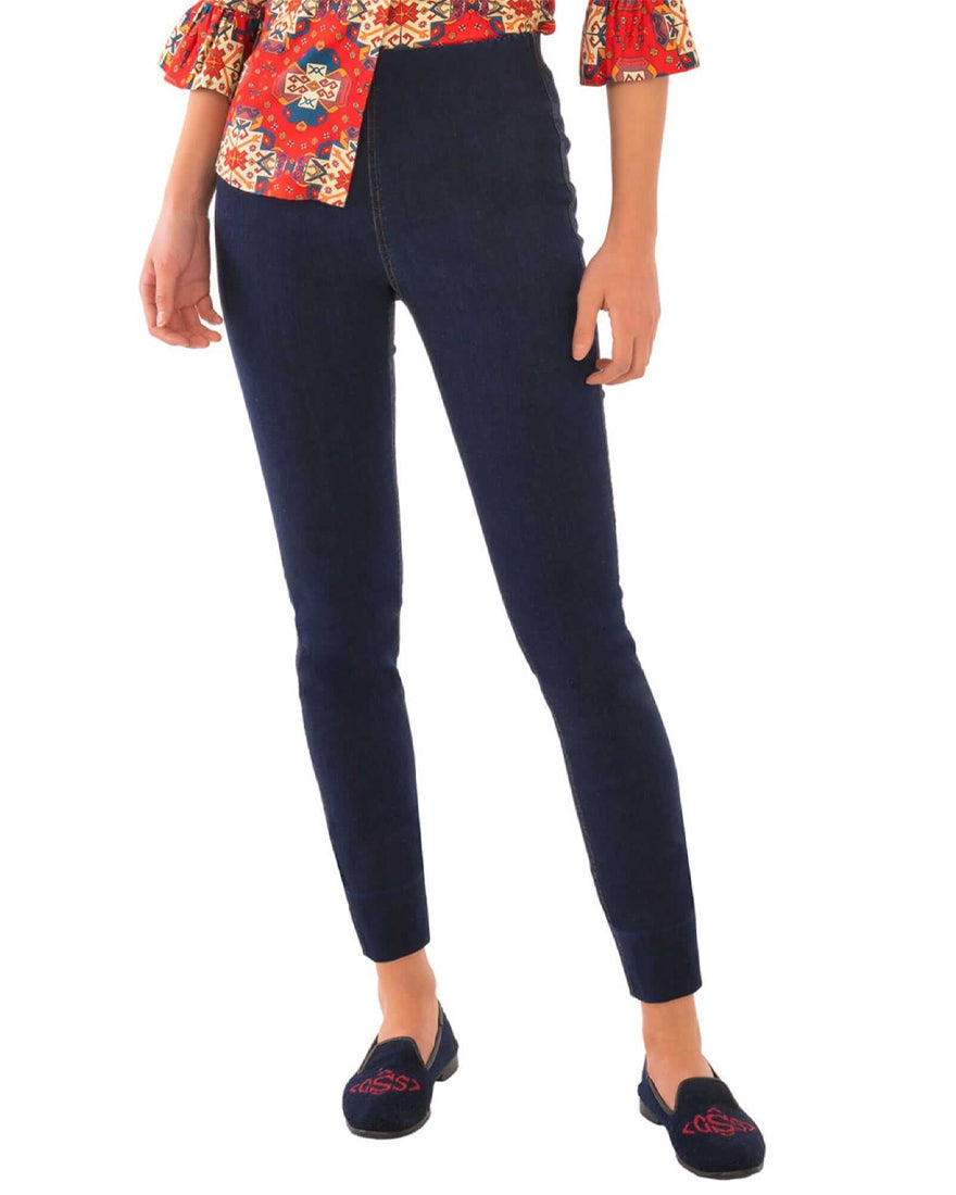 Gripeless Denim Pull On Pant