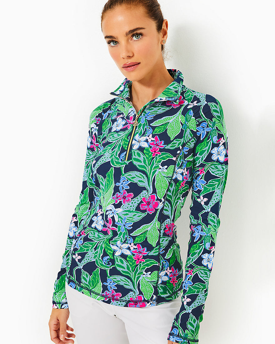 Justine Half Zip Upf 50 Plus - Multi Untamed