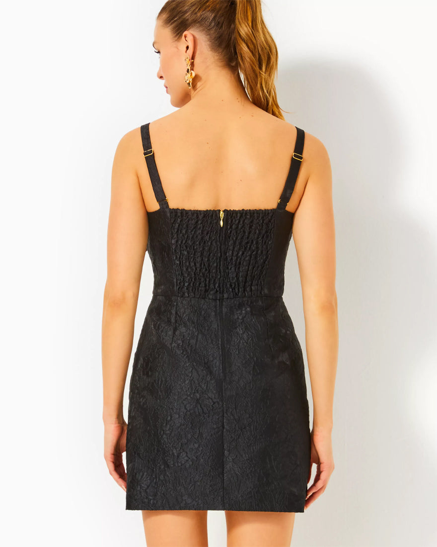 Kavia Skirted Romper - Noir - 2