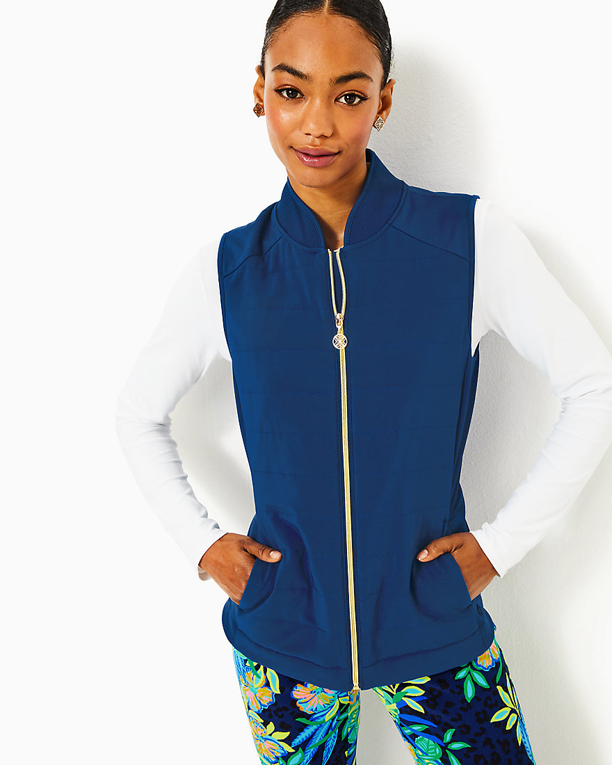 Kimberline Hybrid Vest - Blue Med - 1