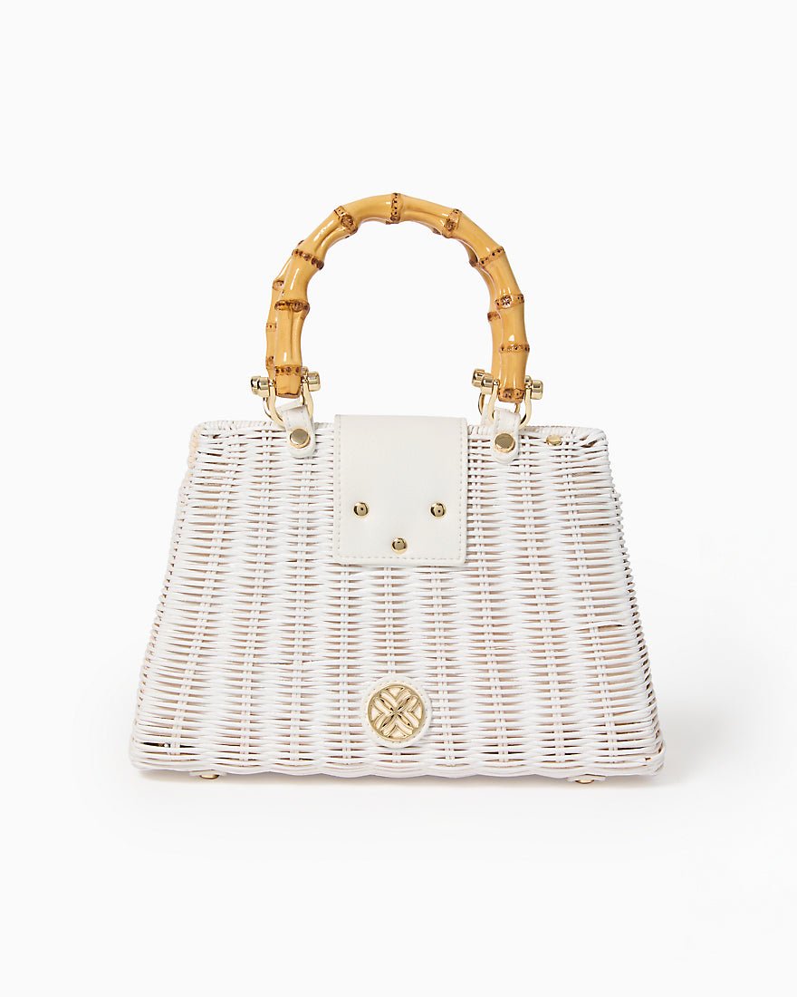 Leena Top Handle Bag - Resort White