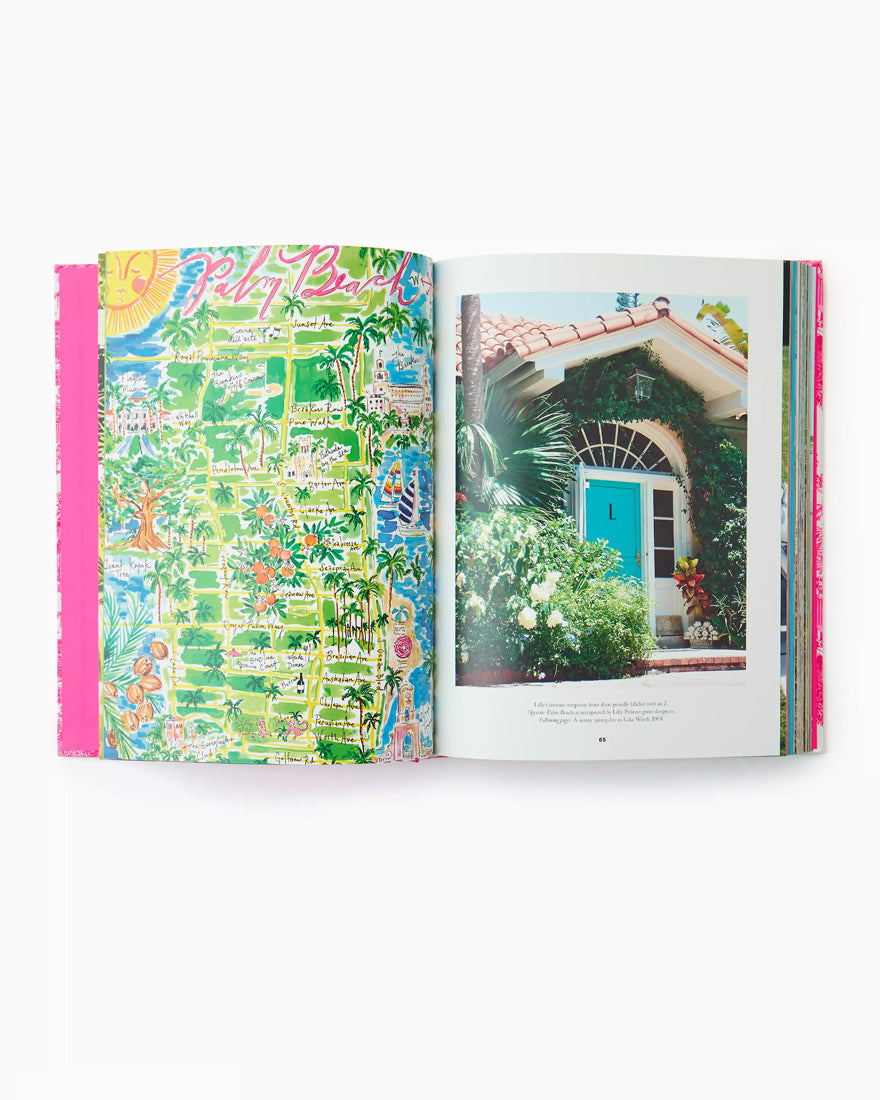 Lilly Pulitzer 65th Anniversary Assouline Book - Resort White Pb Anniversary Toile - 5