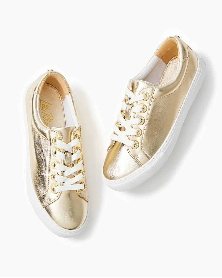 Lux Hallie Sneaker - Gold Metallic - 4