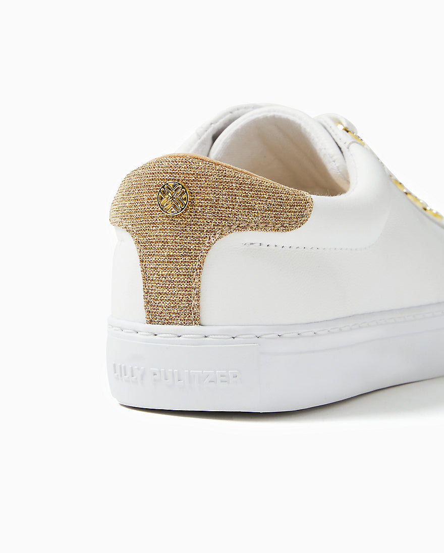 Lux Hallie Sneaker - Resort White