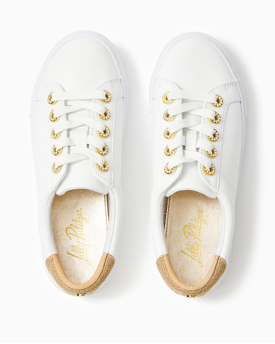 Lux Hallie Sneaker - Resort White