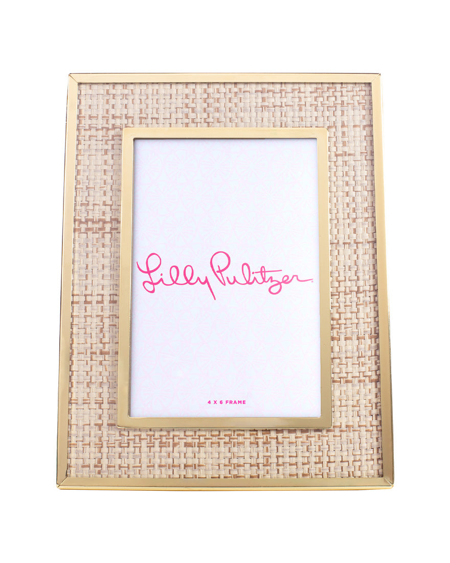 Medium Picture Frame - Raffia Mat