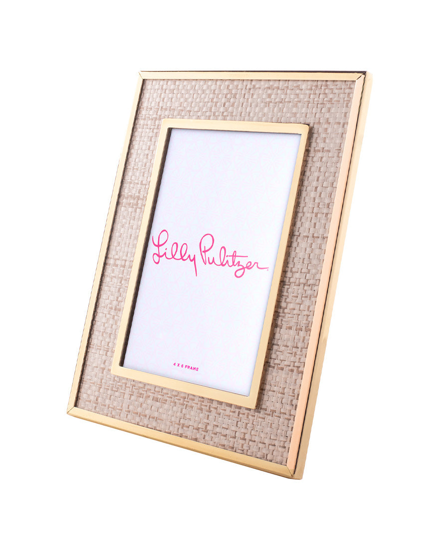 Medium Picture Frame - Raffia Mat