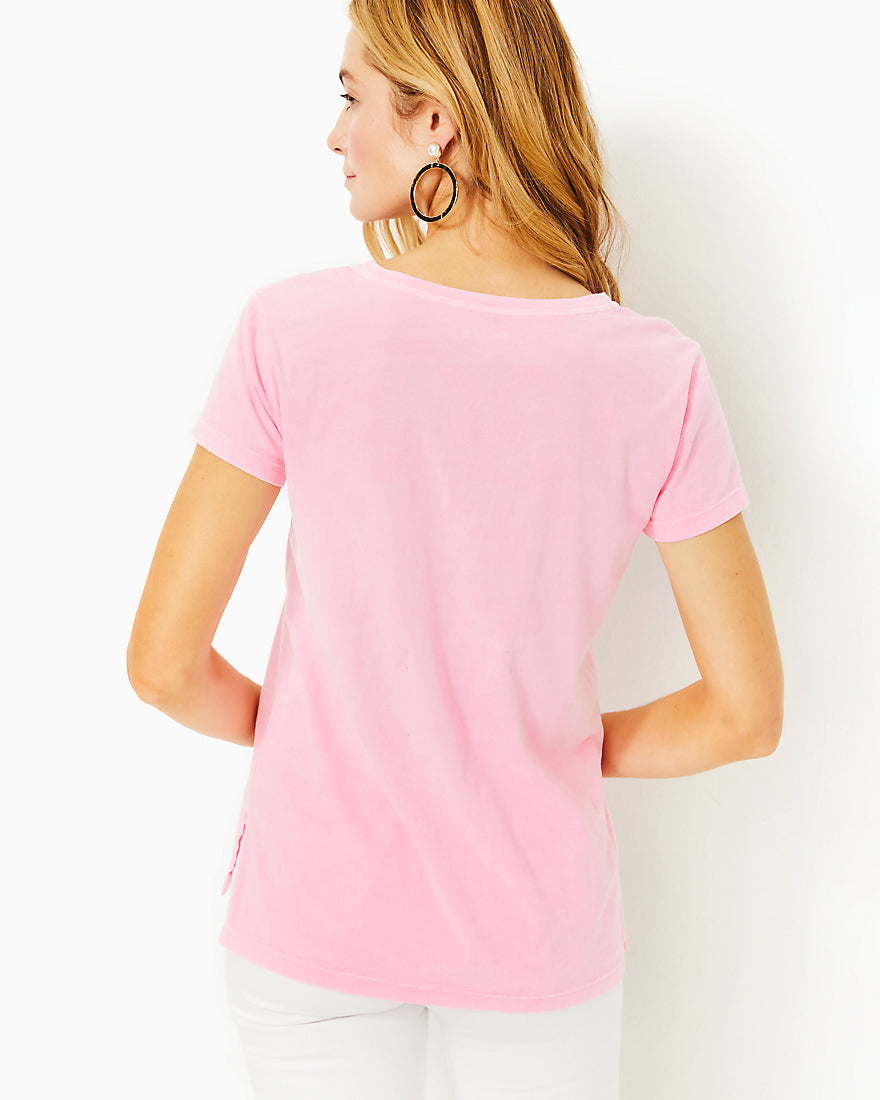 Meredith Tee - Conch Shell Pink - 2