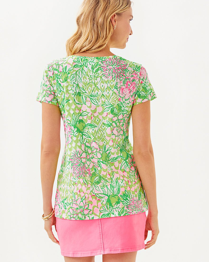 Meredith Tee - Fauna Green Lime Feeling Good