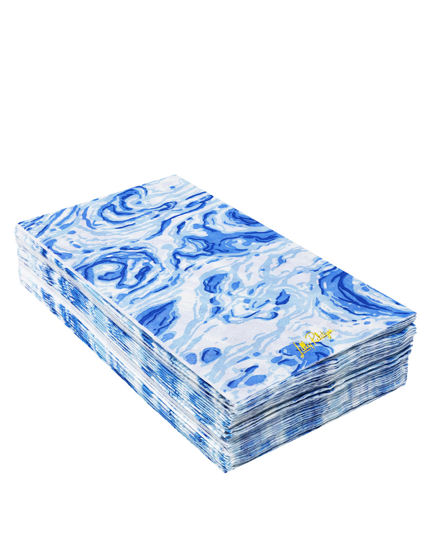 Paper Dinner Napkins - Marble Swirl - 2