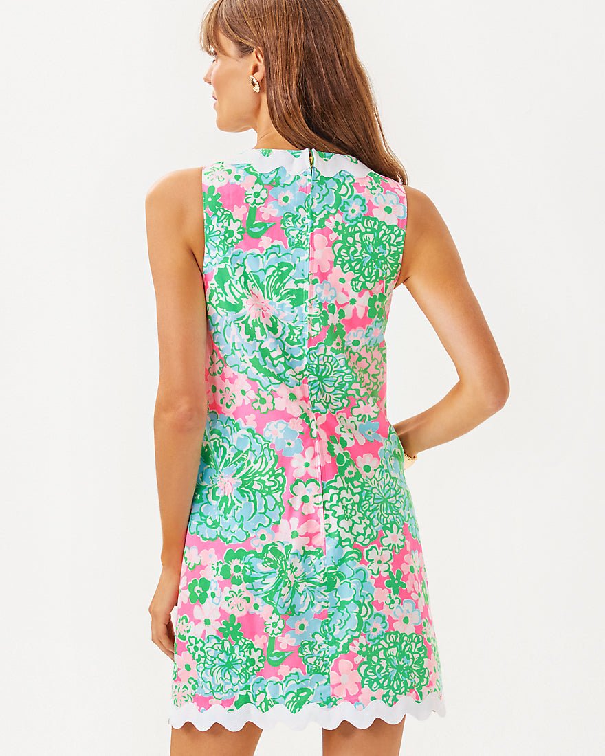 Romey Shift Romper - Multi Plumes In Bloom