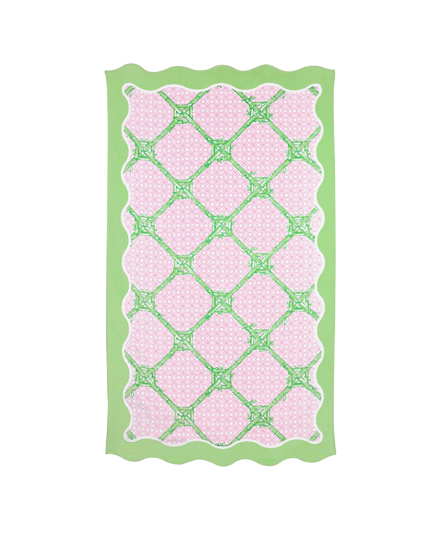 Scalloped Beach Towel