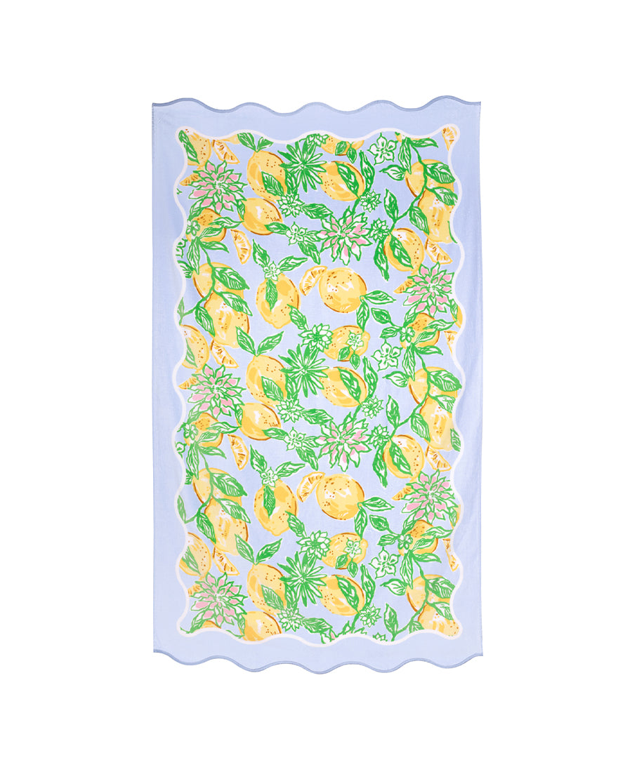 Scalloped Beach Towel