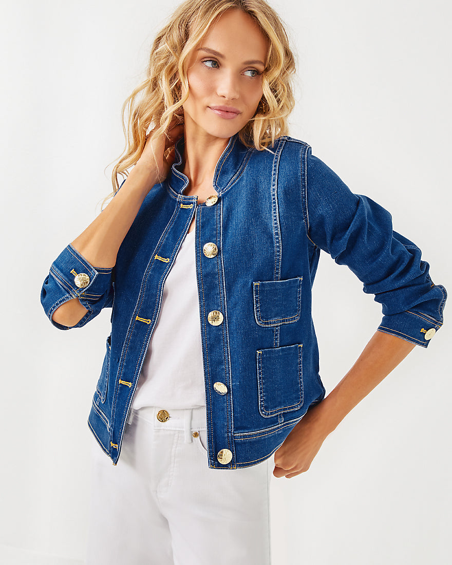 Veste en jean Shepa