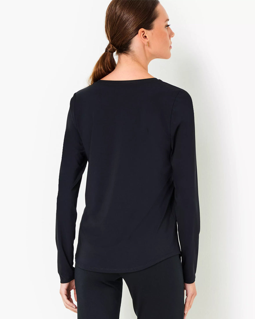 Westley Long Sleeve Active Tee Upf 50 Plus - Noir - 2