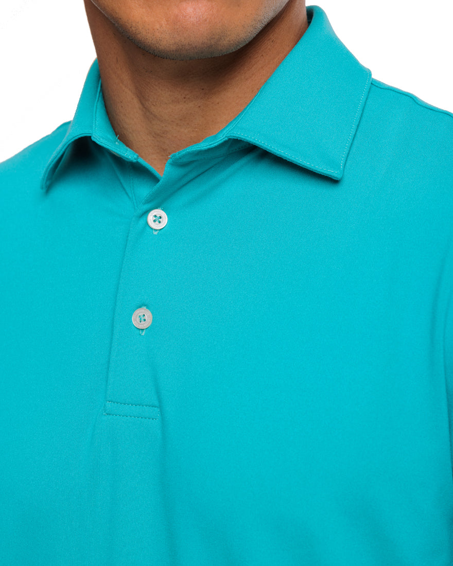 Mens Shortsleeve Ryder Polo - Water Lilly Green - 7