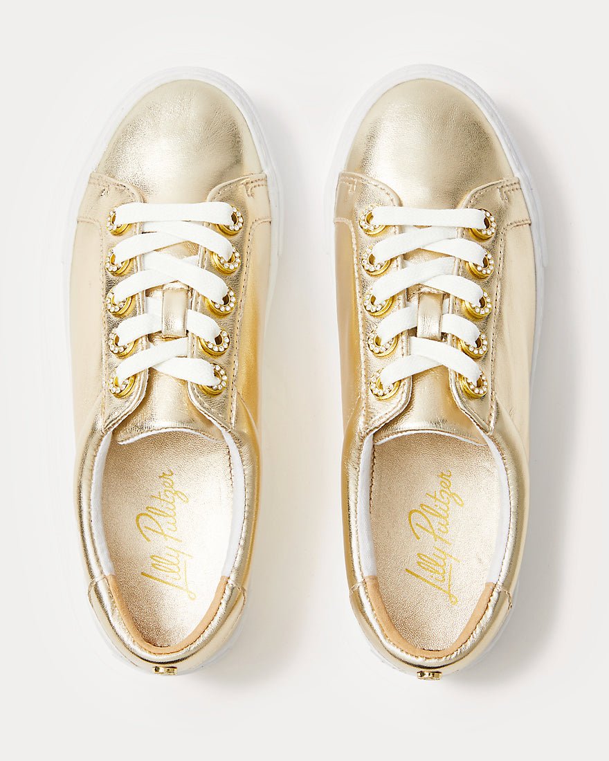 Lux Hallie Sneaker - Gold Metallic - 2