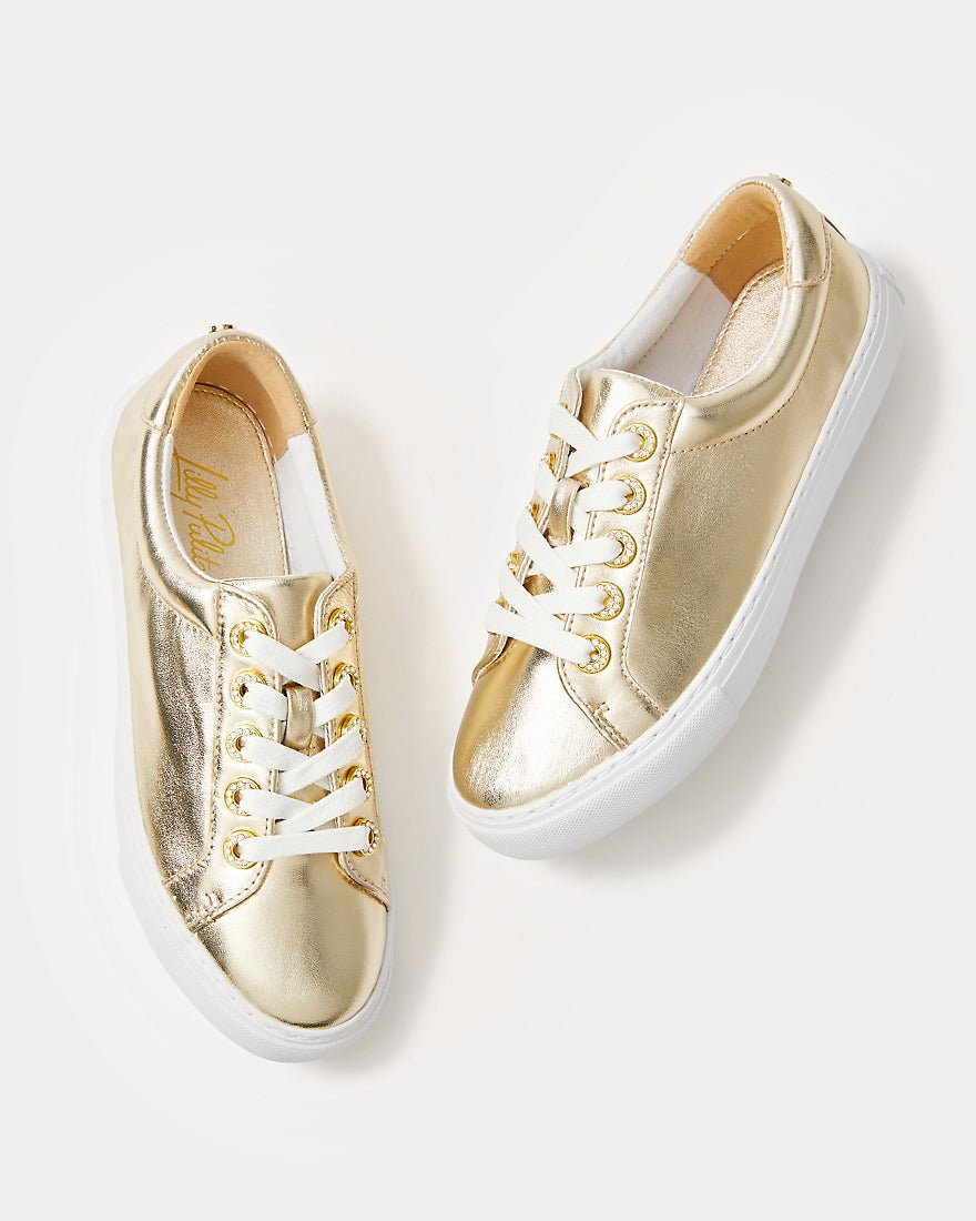 Lux Hallie Sneaker - Gold Metallic - 3