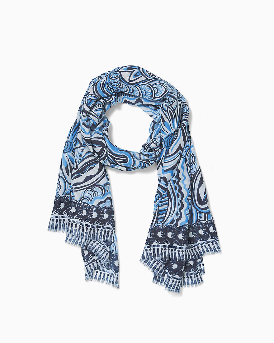 Resort Scarf - Resort White Give It A Whirl - 15