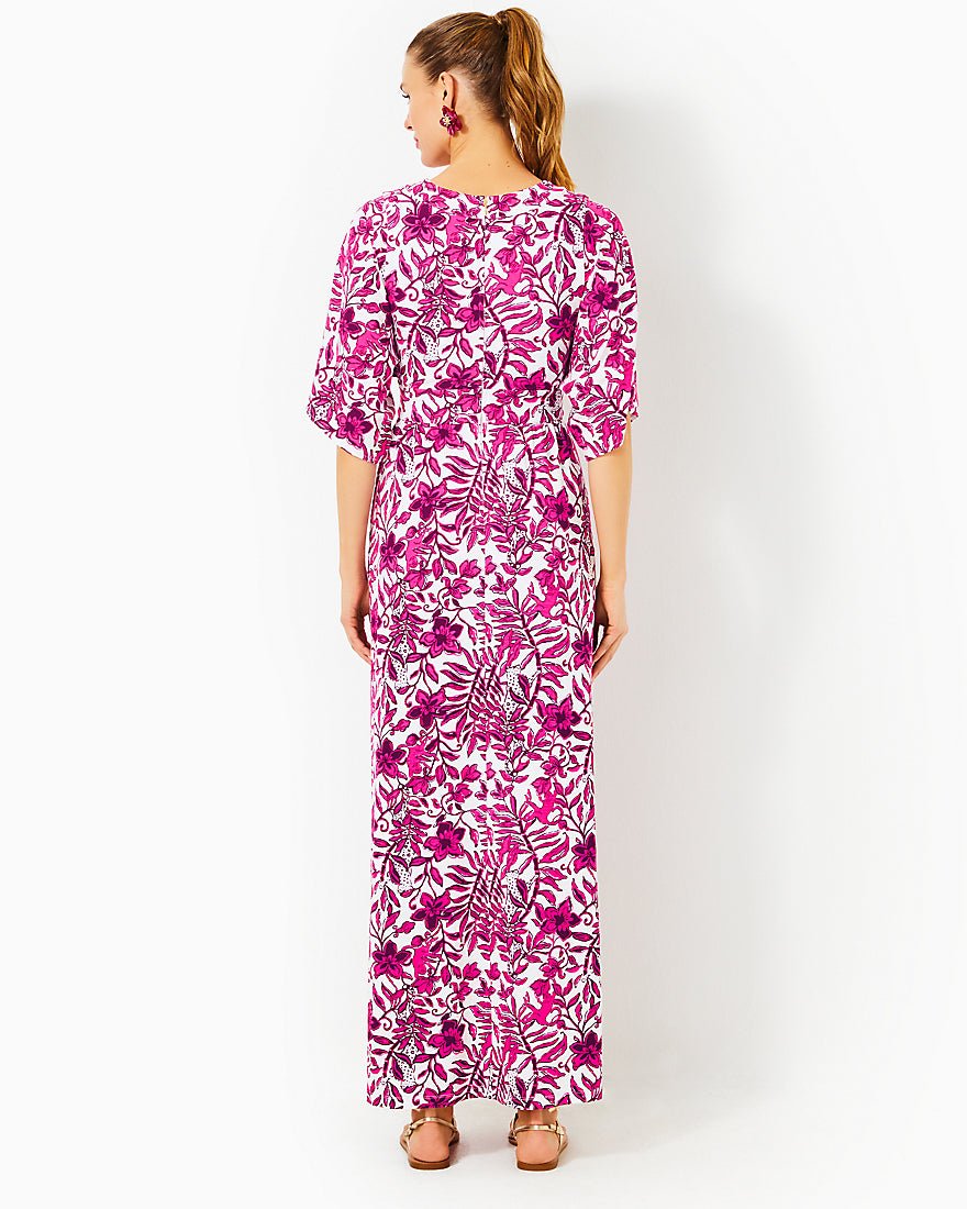 Roselle Maxi Dress - Elderflower Blossom Lil Escape Plan - 6