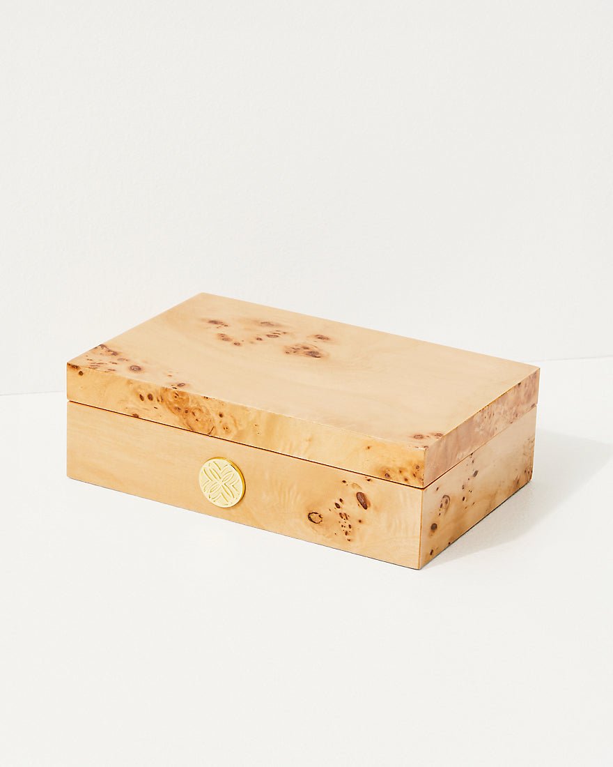 Small Burlwood Box - Burlwood - 1