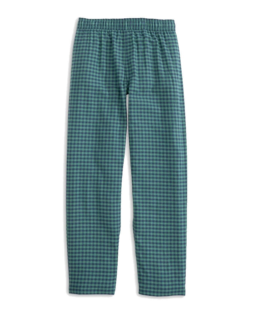 Youth Seaboard Heather Gingham Lounge Pant - Heather Evening Emerald - 1