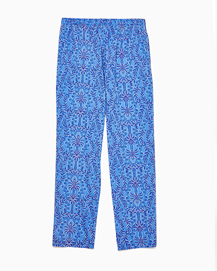 Mens Pj Woven Pant Splash of Pink Your Lilly Pulitzer Store