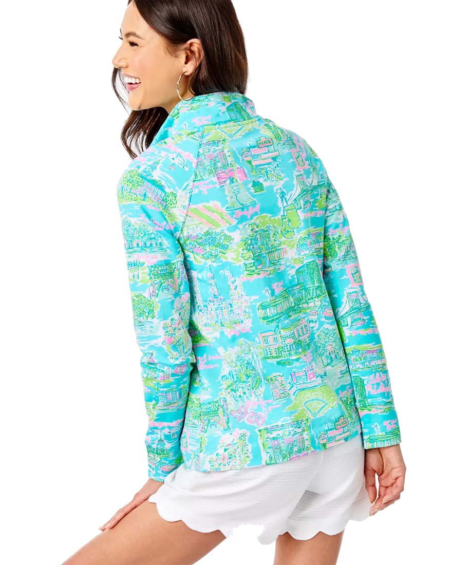 Upf 50 Plus Skipper Popover – Splash of Pink - Your Lilly Pulitzer