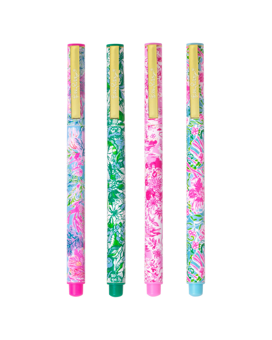 Felt Tip Pen Set – Splash Of Pink Your Lilly Pulitzer Store